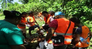 Biosecurity conducts CRB awareness and clean-up program in Renbel Province